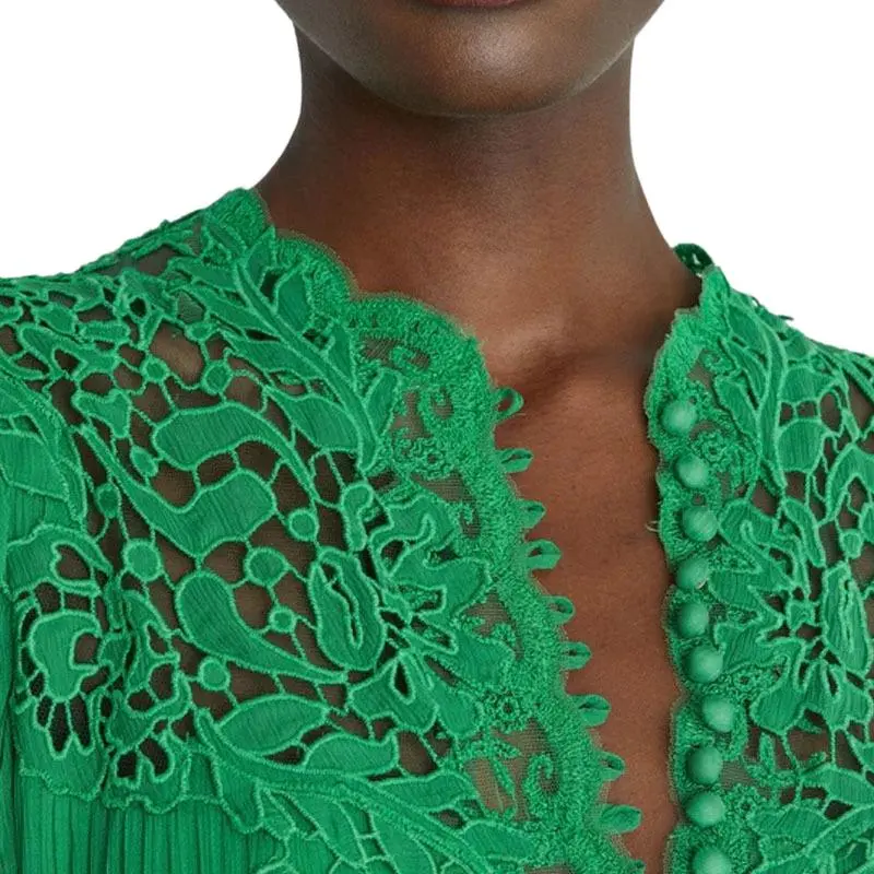 ERMANNO SCERVINO Casual Long Skirts Women's Green-5