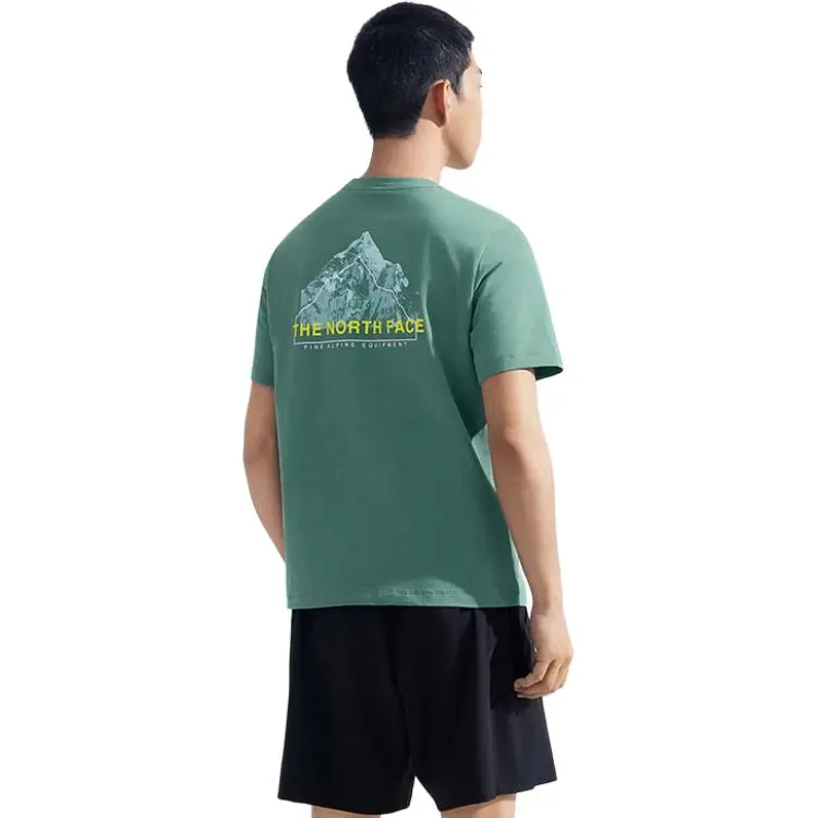 THE NORTH FACE T Shirt Men's HCH/Alusheng Green-4
