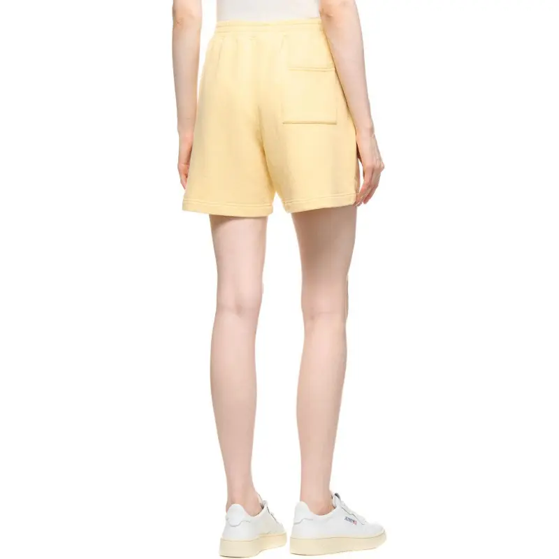 SPORTY & RICH Logo embroidered Gym Shorts-4