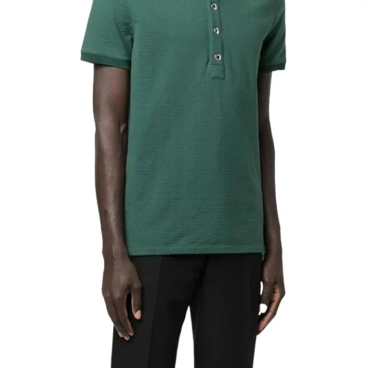 BALMAIN Polo Shirts Men Green-4