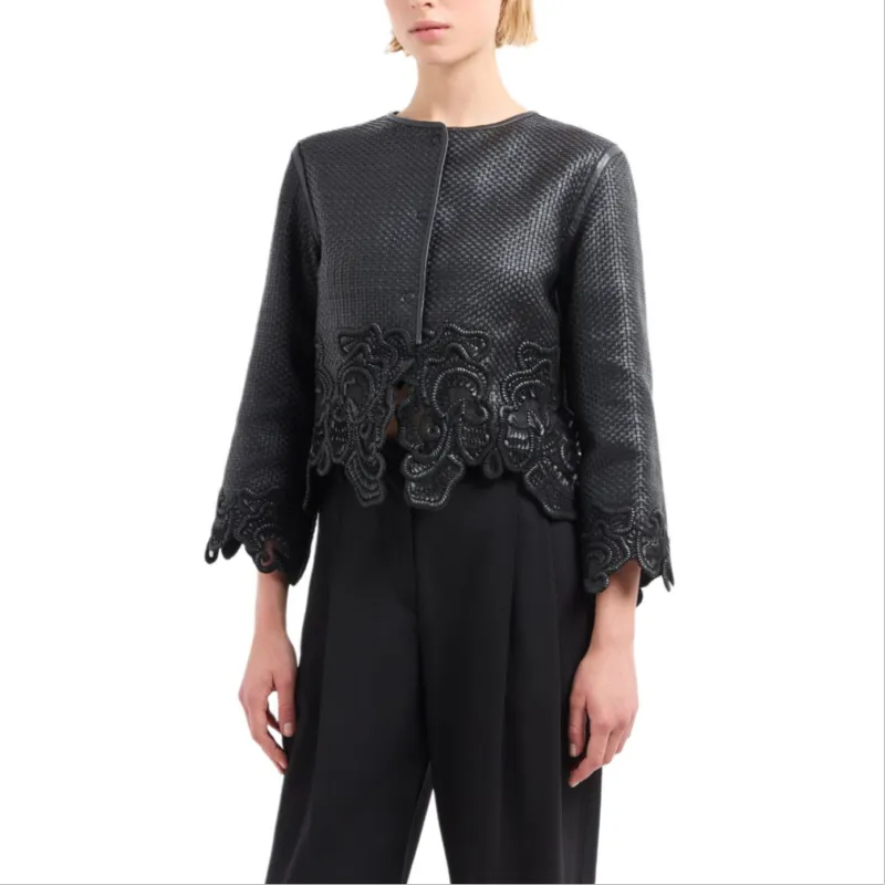 EMPORIO ARMANI Leather Outerwear-1