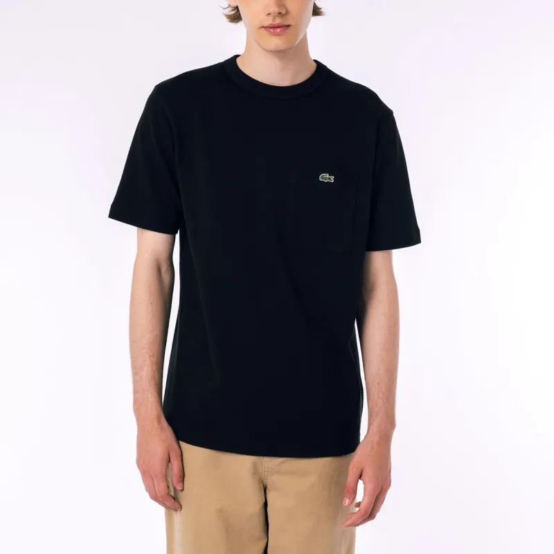 LACOSTE T Shirts Men Black-2