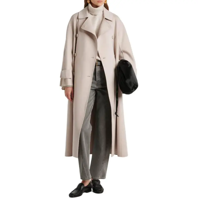 MaxMara Hester Straight Hem Belted Coat-2