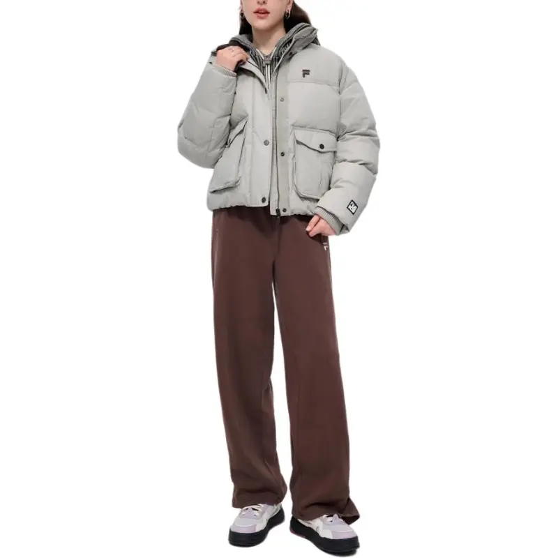 FILA FUSION FILA FUSION X Down Jacket Women's Turbulent Gray-3
