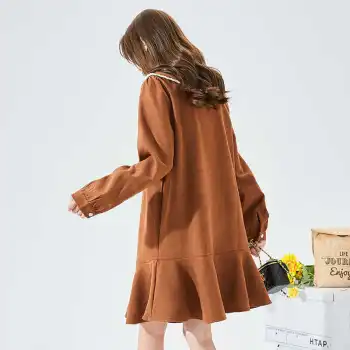 Tonlion Long-Sleeved Dresses Women's