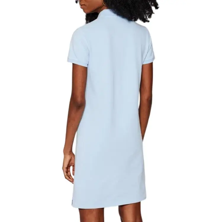 Polo Ralph Lauren Short Sleeved Dress Women's Light Blue-4