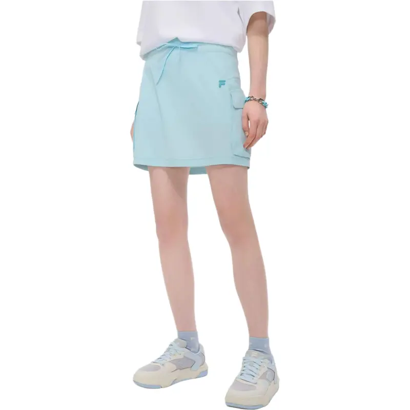 FILA FUSION FOBFUSION LIFE SS25 Casual Short Skirts Women's Light Blue LB-1