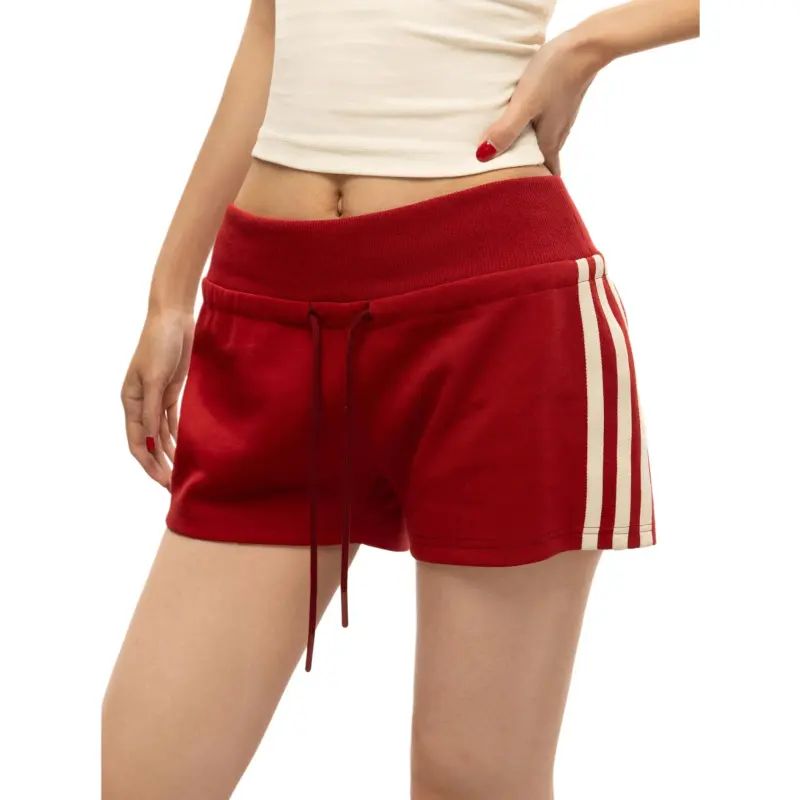 TBSM Casual Shorts Women's White Heather Gray-7