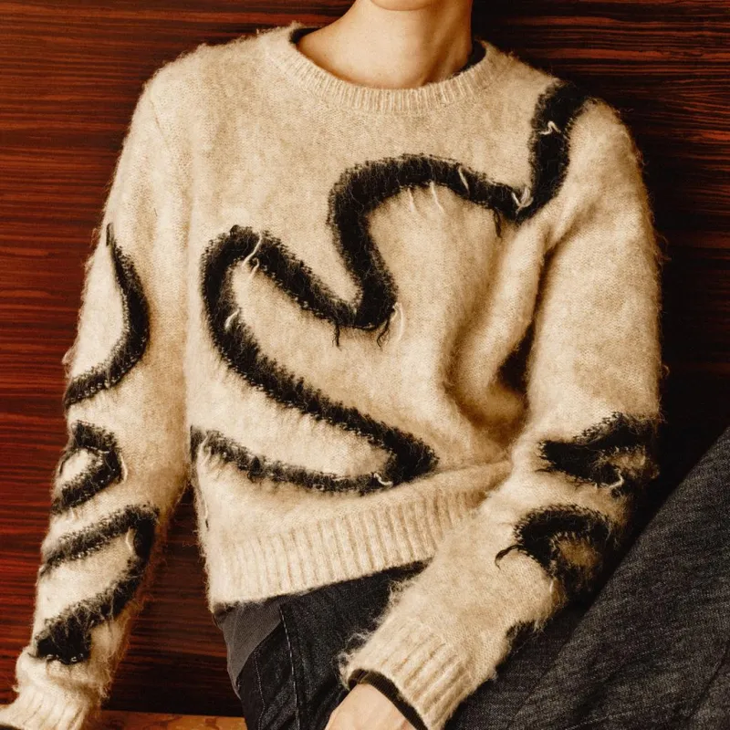 ZARA New Year Knitwear Women's Beige-2