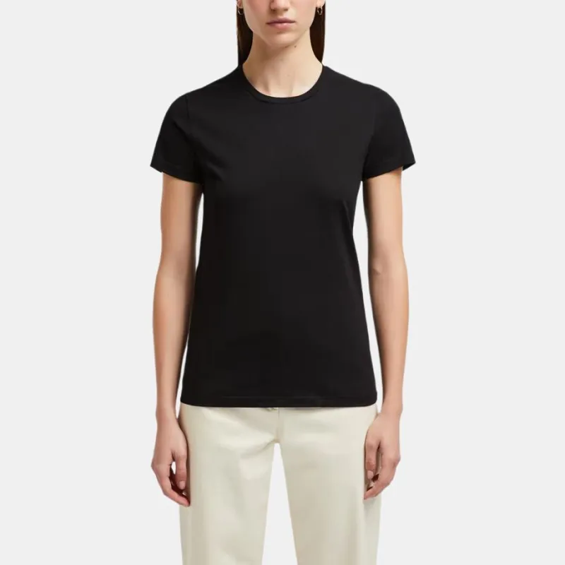 Moncler Logo Patch Crewneck T Shirt-1