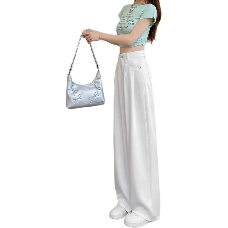 Concubine Zhu Jeans Women's White-3