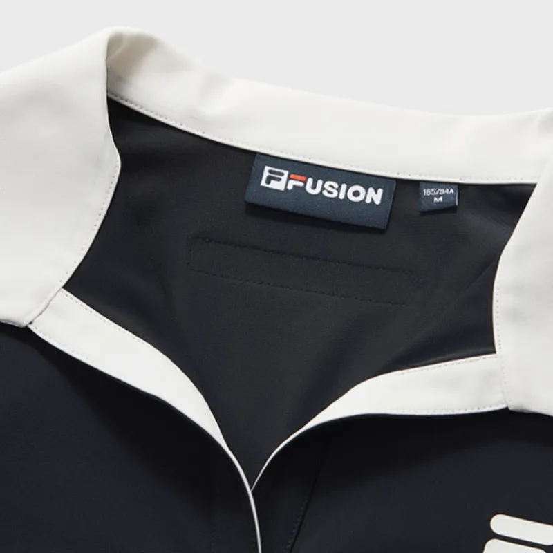 FILA FUSION FUSIONEERFUSION LIFE Polo Shirt Women's Jet Black BK-3