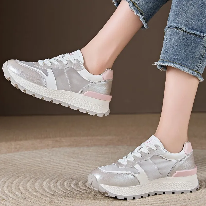 La Chapelle Anti-Slip Wear-Resistant Low-Top Casual Shoes Women's-5