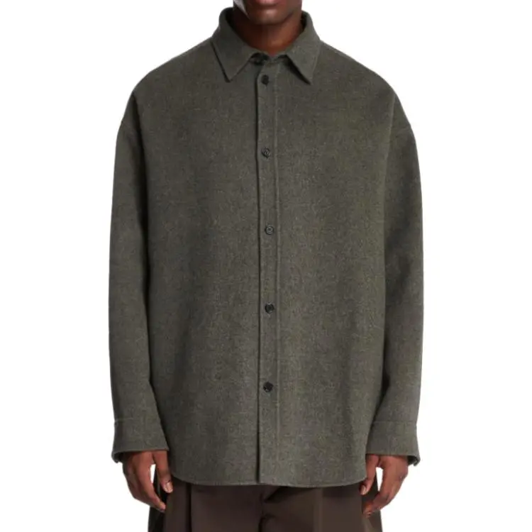 Acne Studios Collared Button Up Jacket-2