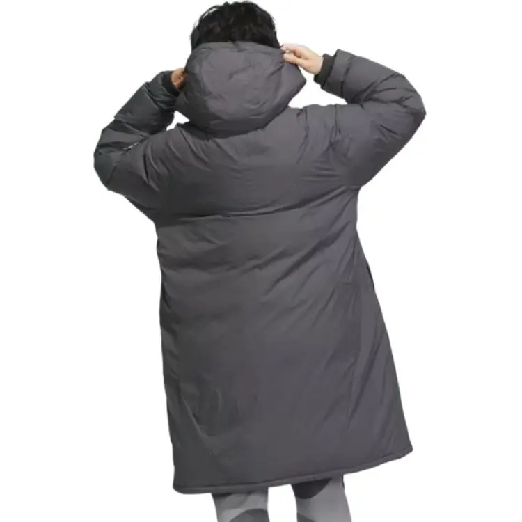 Adidas FUSTL P DJK LON Down Jacket Men's Dark Gray-3