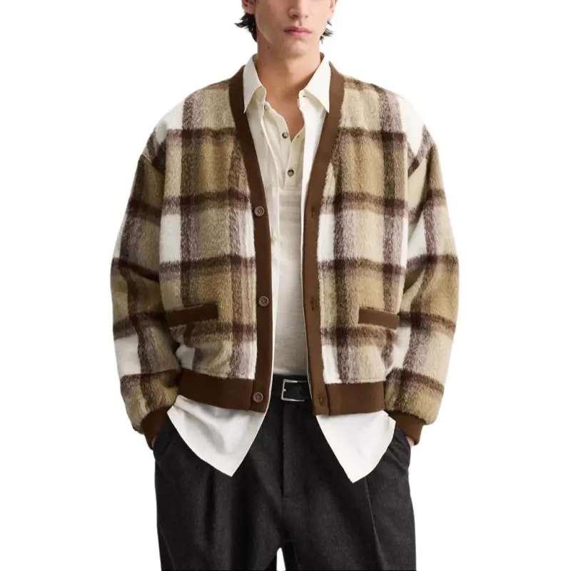 ZARA Knitwear Men Nude/Brown-3