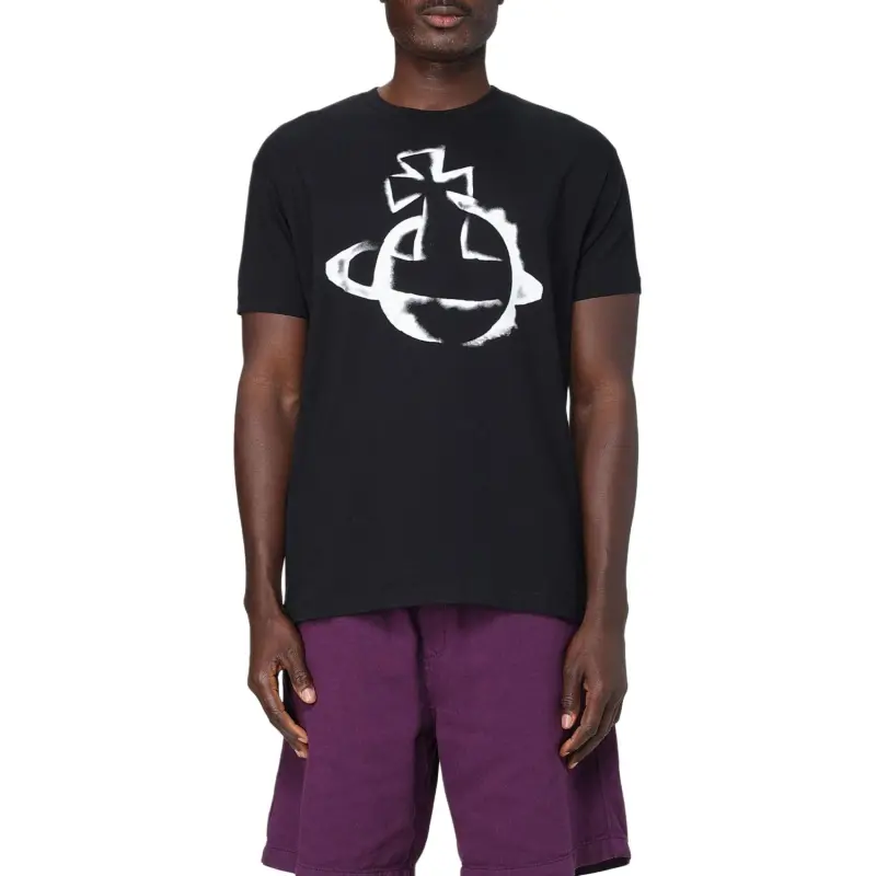 Vivienne Westwood Orb Printed Crewneck T Shirt-1