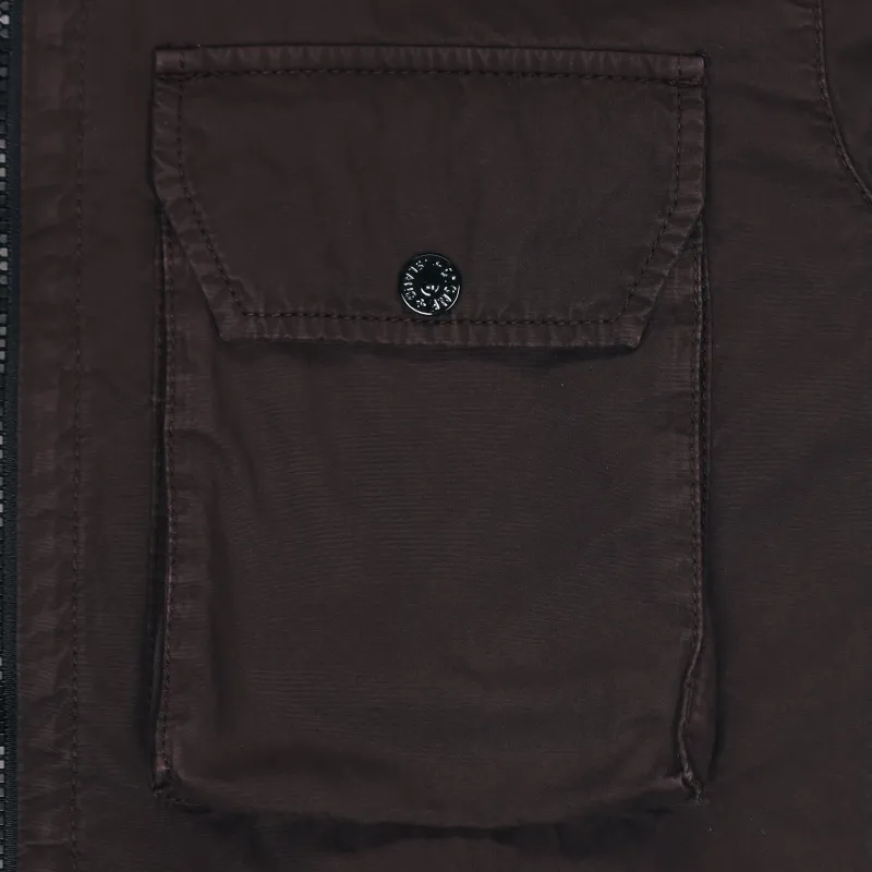 STONE ISLAND Jackets Men Brown-3