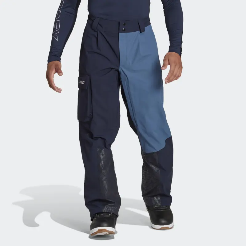 Adidas Free Shipping With AdiClub Terrex 3-Layer Post-Consumer Nylon Snow Pants-1