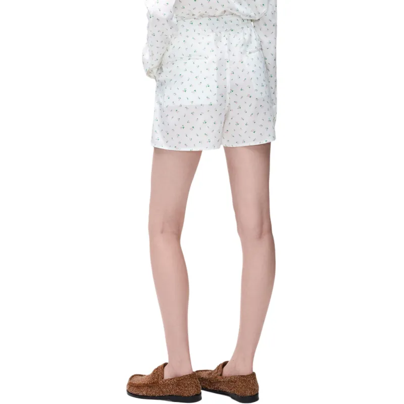 LOEWE Casual Shorts Women's White-2