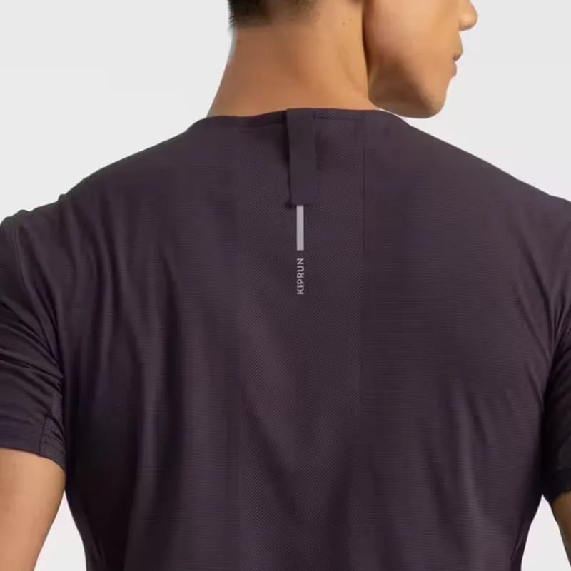 DECATHLON T-Shirt Men's Black Purple-5
