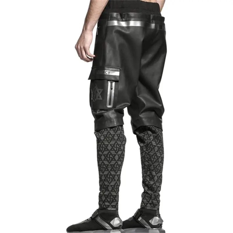 NORVINCY Casual Pants Unisex Black-3