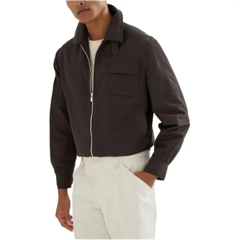 Brunello Cucinelli Long Sleeved Zipped Jacket-3