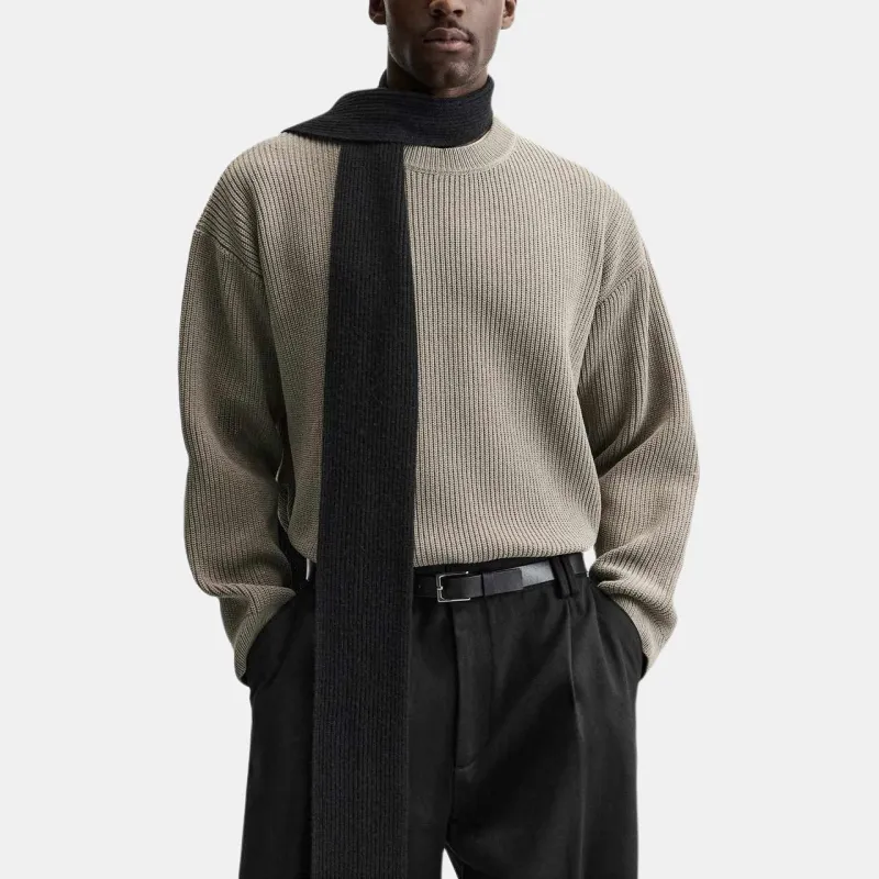 ZARA Knitwear Men's Brown/Dark Taupe-2
