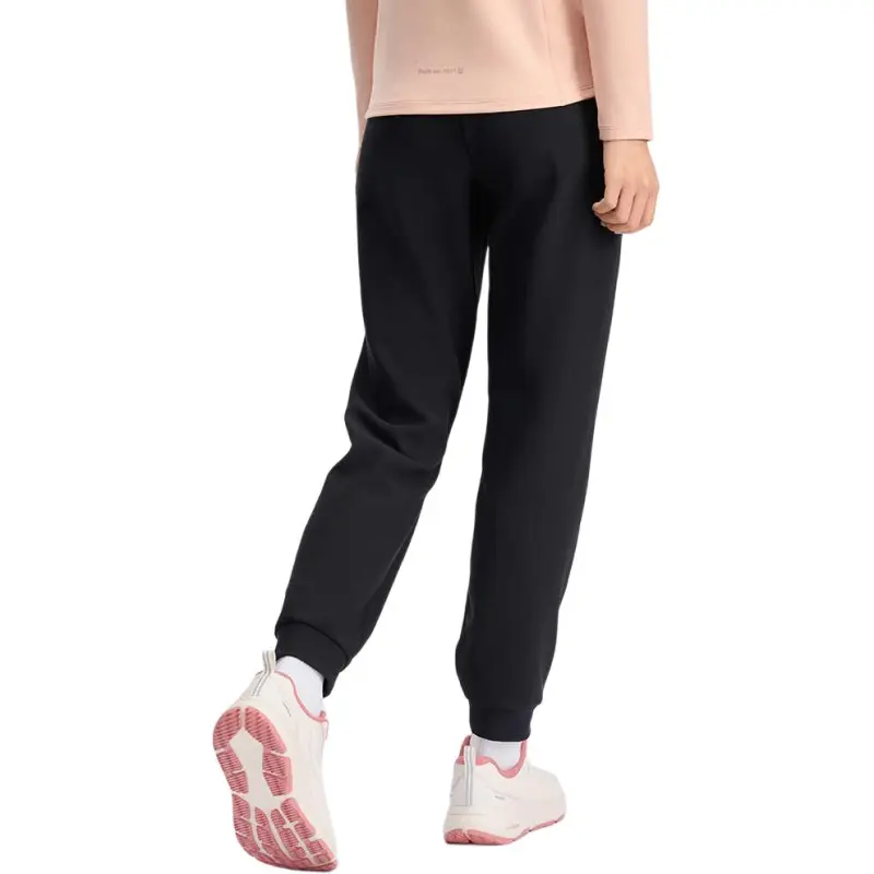 FILA Knitted Sports Pants Women's Pitch Black-4