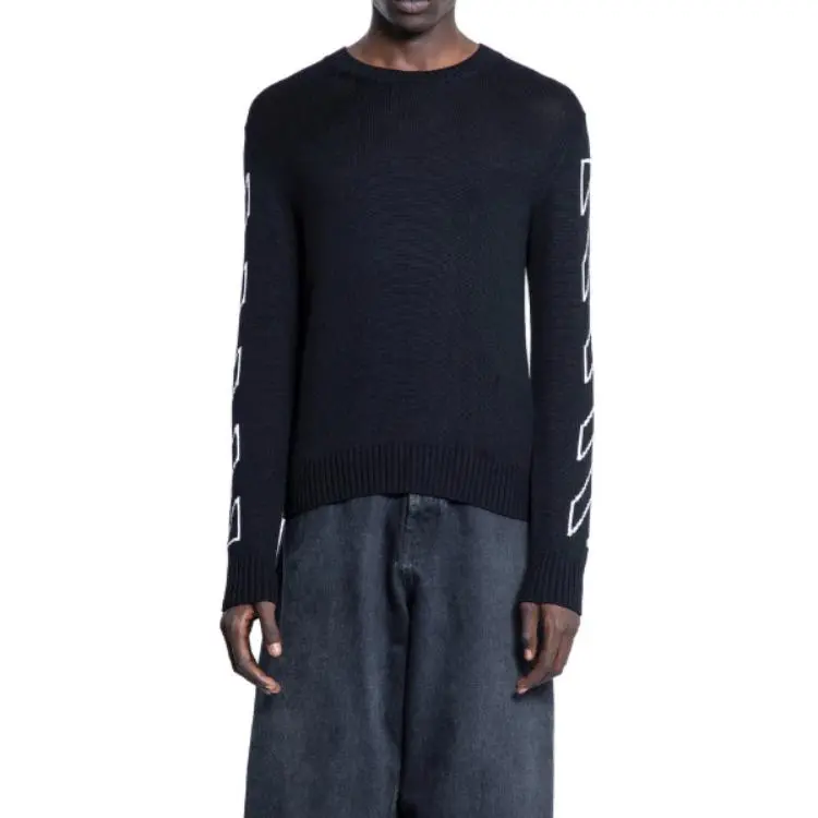 OFF WHITE Diag Outline Sweater-4