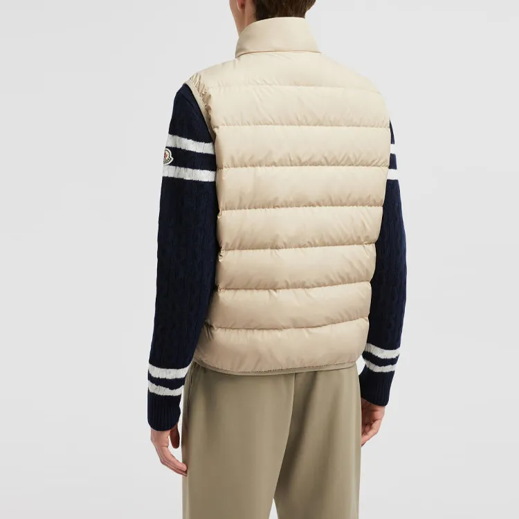 Moncler Contrin Zip Up Down Gilet-2