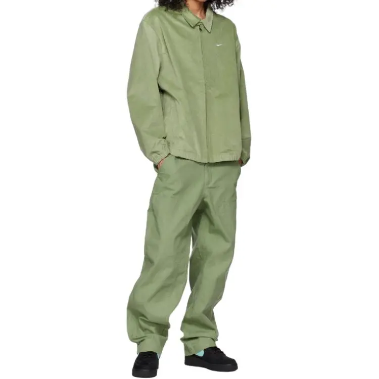 Nike Jackets Men Oil Green-3