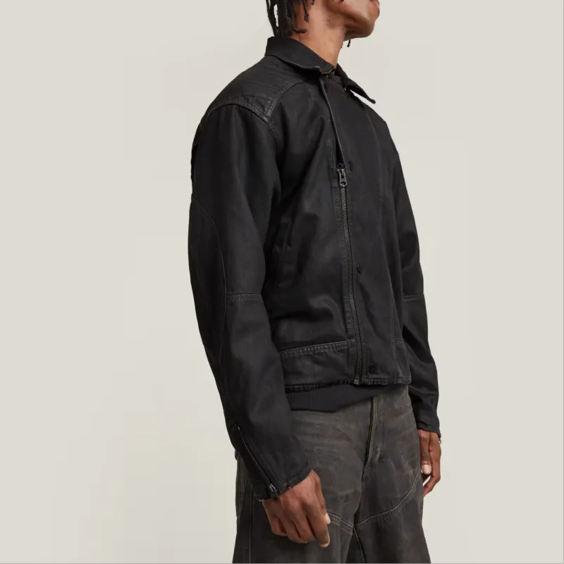 G STAR RAW Denim Jacket Men's Black-1