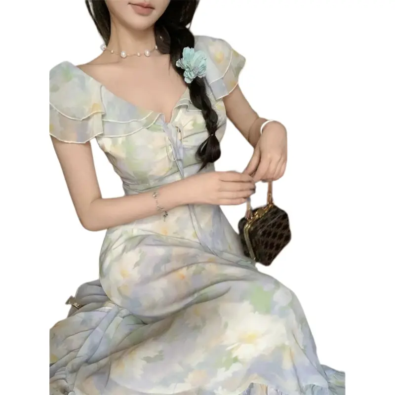 Dior Beauty Long Sleeved Dress Women's-4