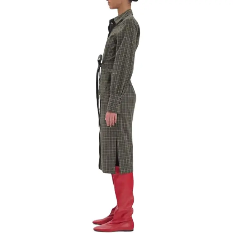 INES DE LA FRESSANGE Long Sleeved Dress Women's Green-3