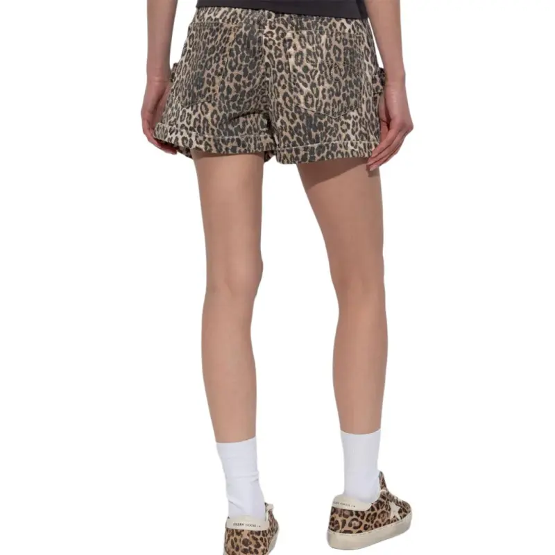 R13 Distinctive Patterned Casual Shorts-2