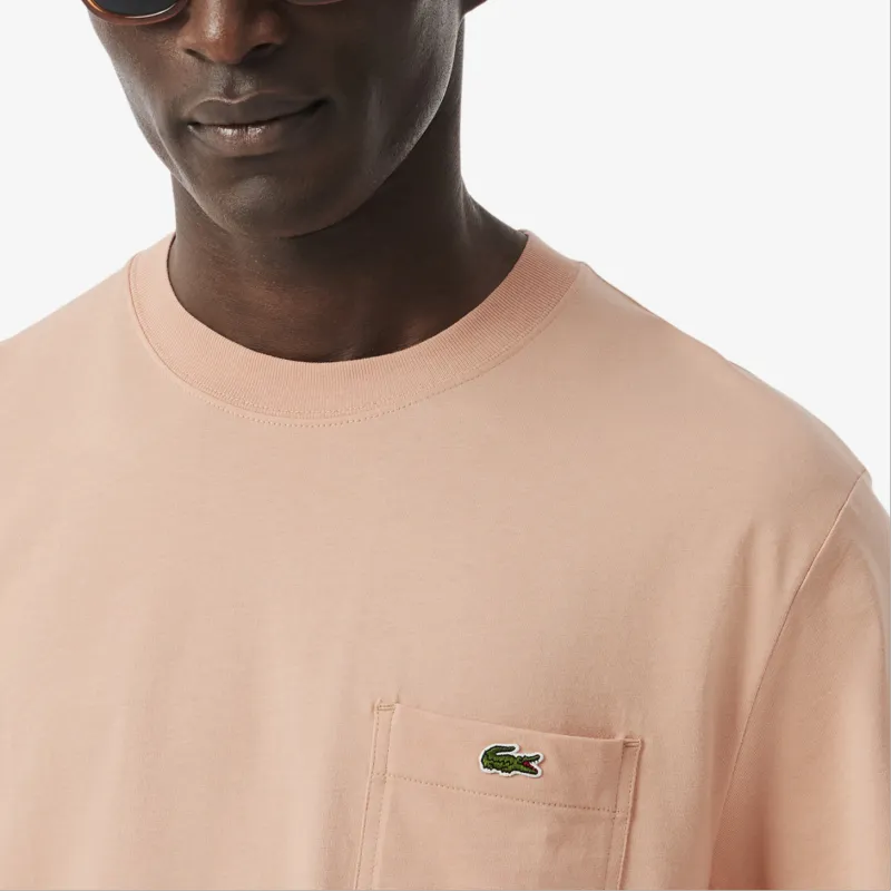 LACOSTE T Shirt Men's ZIH/Light Brown-3