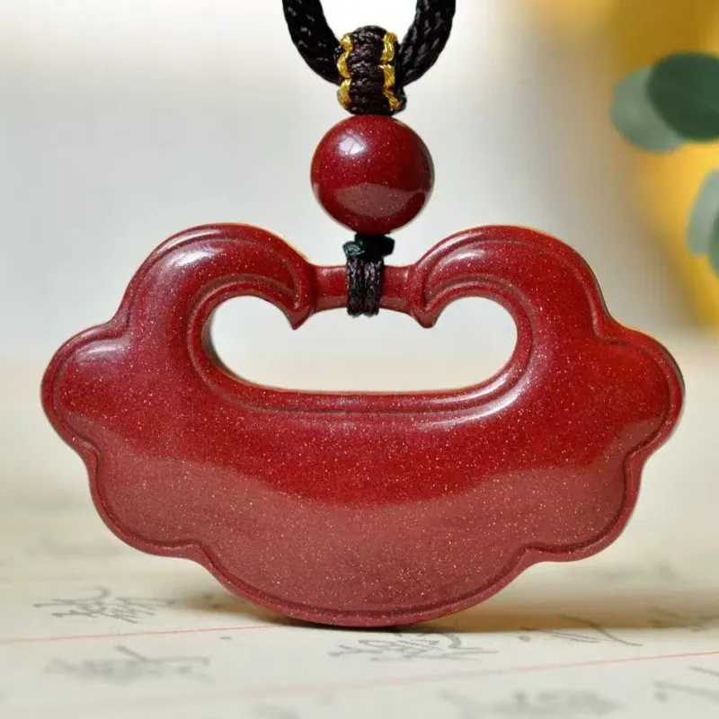 JUNWEN Cinnabar Necklaces Unisex-2