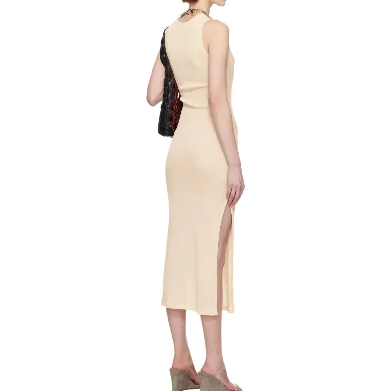 ECKHAUS LATTA Sleeveless Dress Women's Beige-1