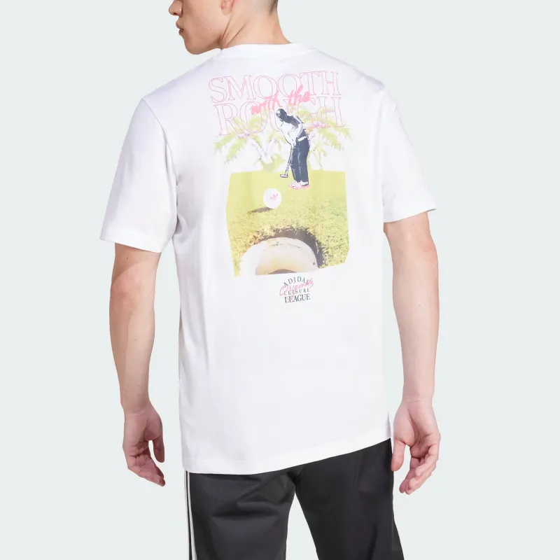 Adidas T-Shirts Men White-2