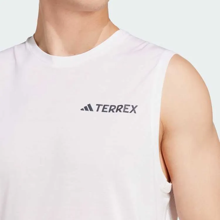 Adidas Climacooladidas Terre Tank Tops Men's White-2