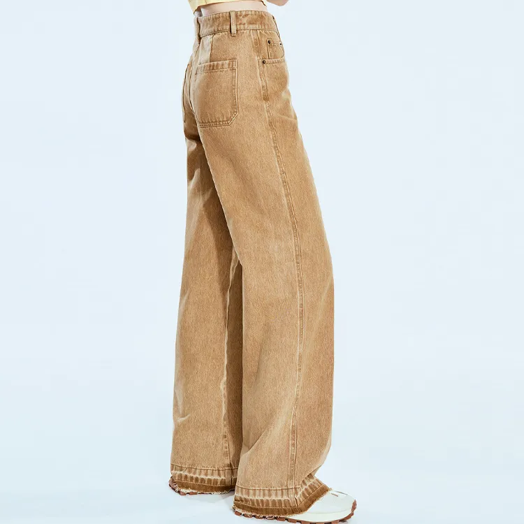 COVERINS Jeans Women's Khaki-3