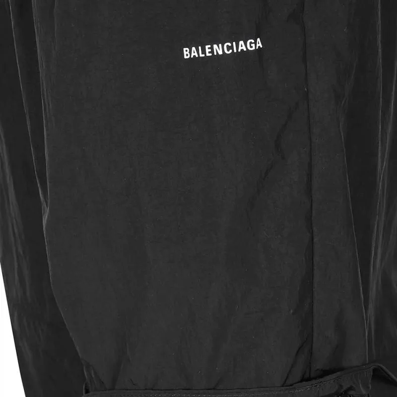 Balenciaga Knitted Sports Pants Men's Black-3