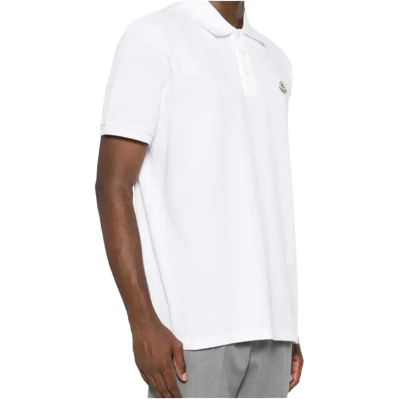 Moncler Logo appliqué Piqué Polo Shirt-2