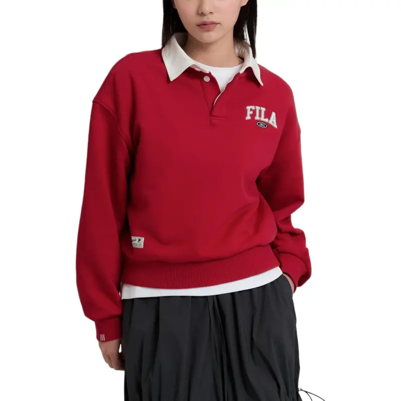 FILA Polo Shirts Unisex Red-2