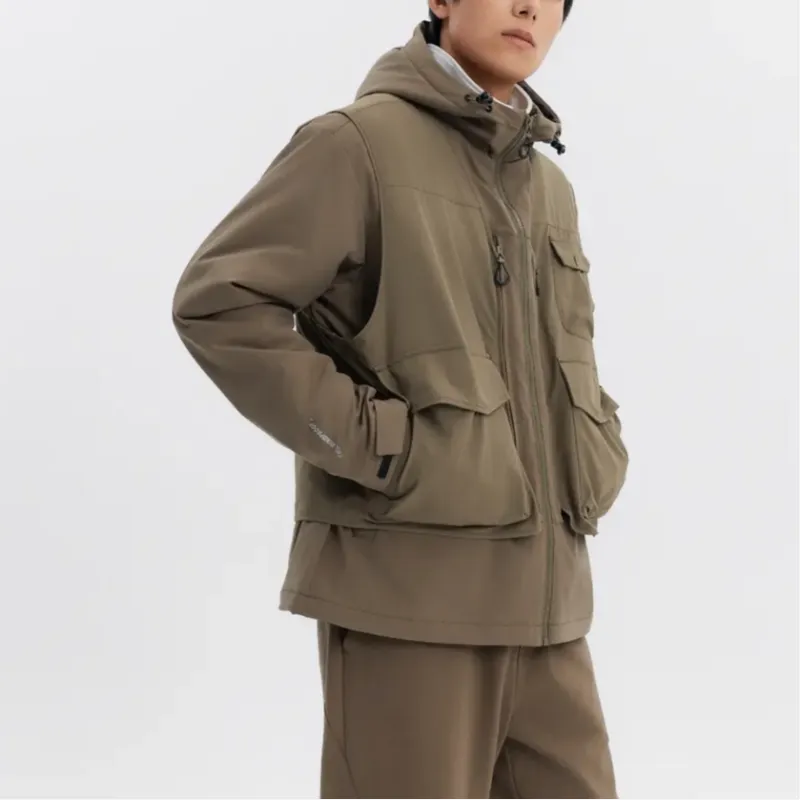 DECATHLON Jackets Coats Men's Brown-2