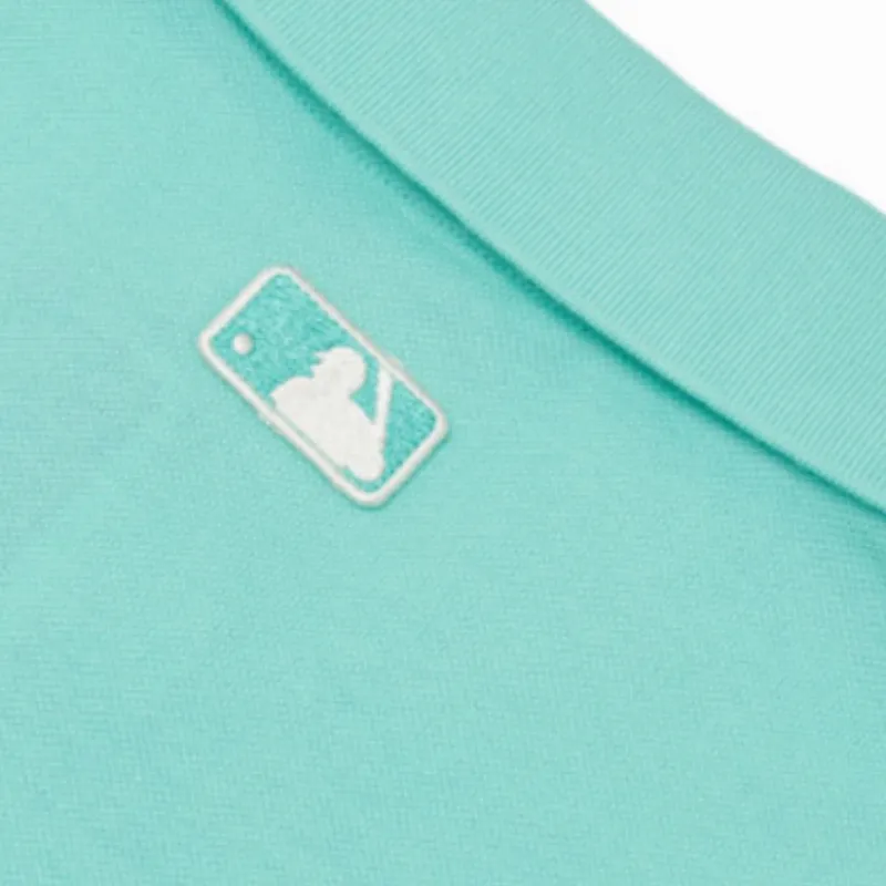 MLB Base Logo Polo Shirt Women's Mint Green-2
