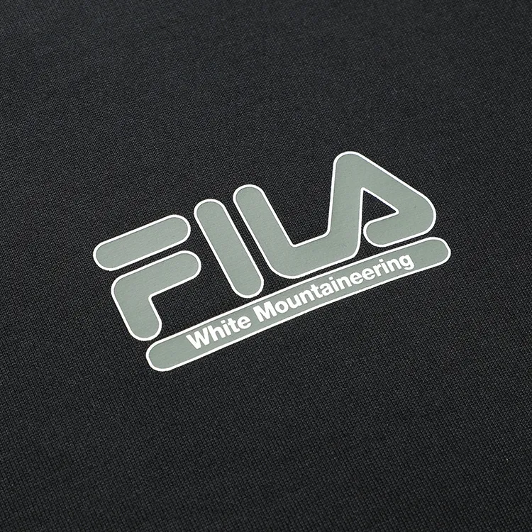 FILA FUSION FILAXWHITE MOUNTAINEERING T Shirt Men's Pitch Black-3