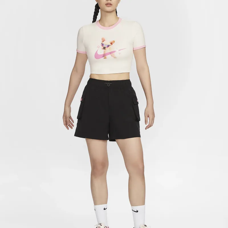 Nike T-Shirt Women's Sail Color-2