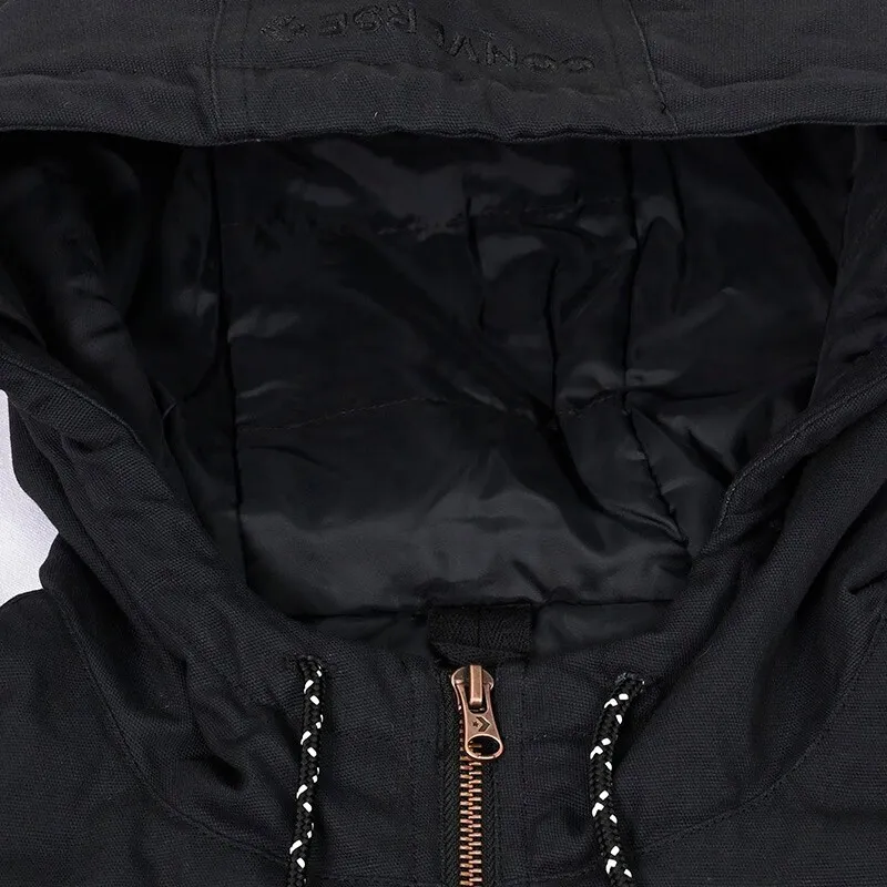 Converse Transition Jackets Coats Men's Black-3